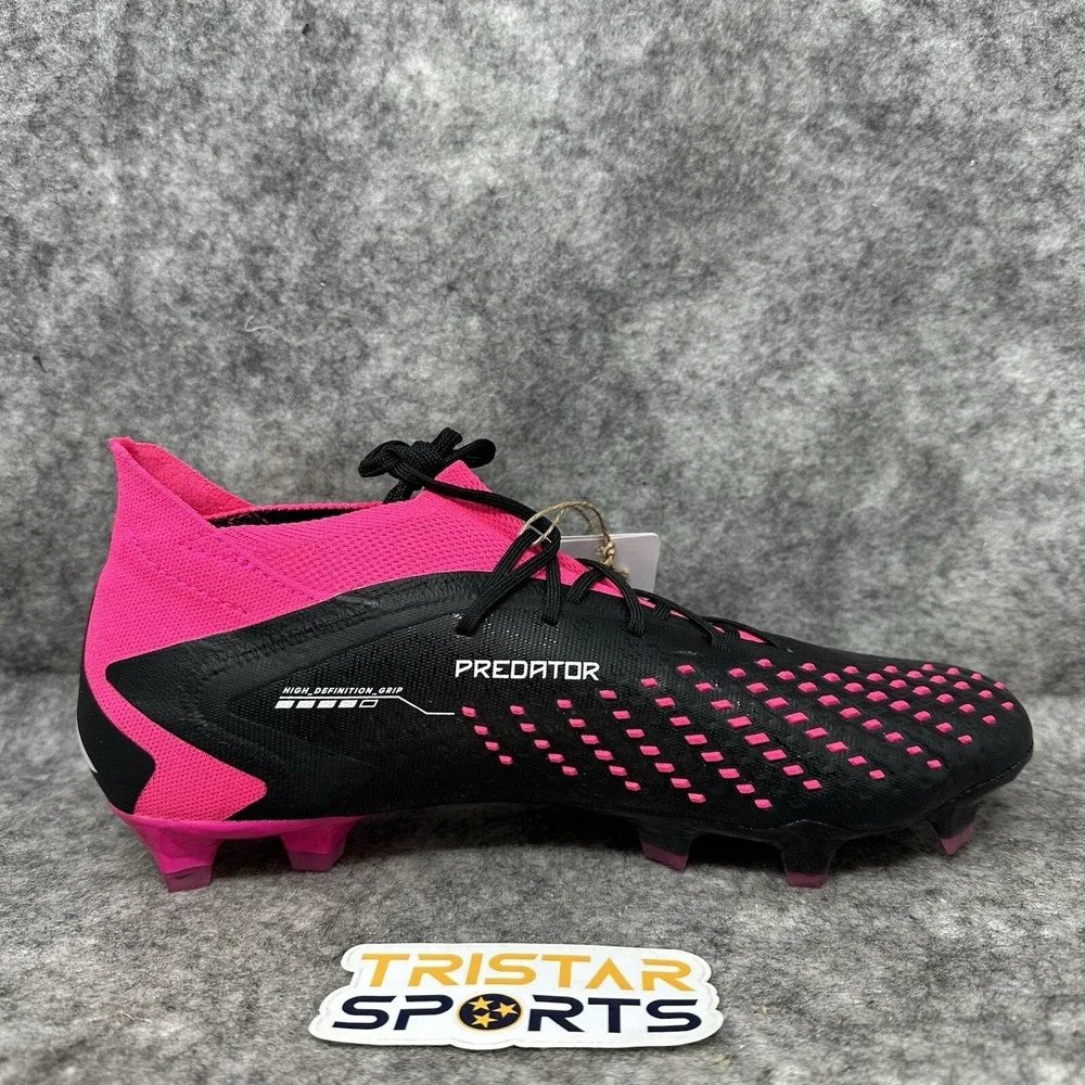 Adidas Predator Accuracy .1 FG Soccer Cleats Mens Size 9 Black Pink GW4569